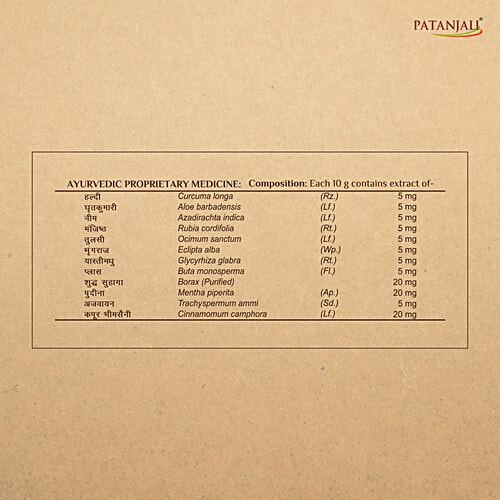 Patanjali Multani Mitti Body Cleanser, 75 g Carton 