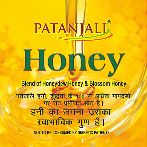 Patanjali Honey, 500 g Bottle Good Source of Natural Sugar & Minerals