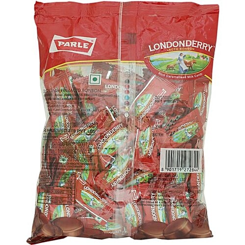 Londonderry Rich Caramelised Milk Candy - Hard Boiled, Creamy, 277 g Pouch Zero Trans Fat