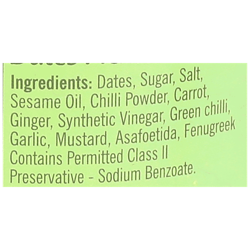 Double Horse Dates Pickle, 400 g Bottle 