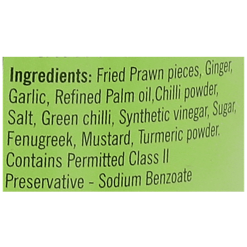 Double Horse Pickle - Prawn, 400 g Bottle Zero Trans Fat