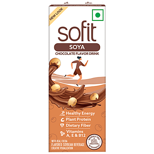 Sofit  Soya Drink Chocolate, 200 ml Carton Naturally Lactose Free