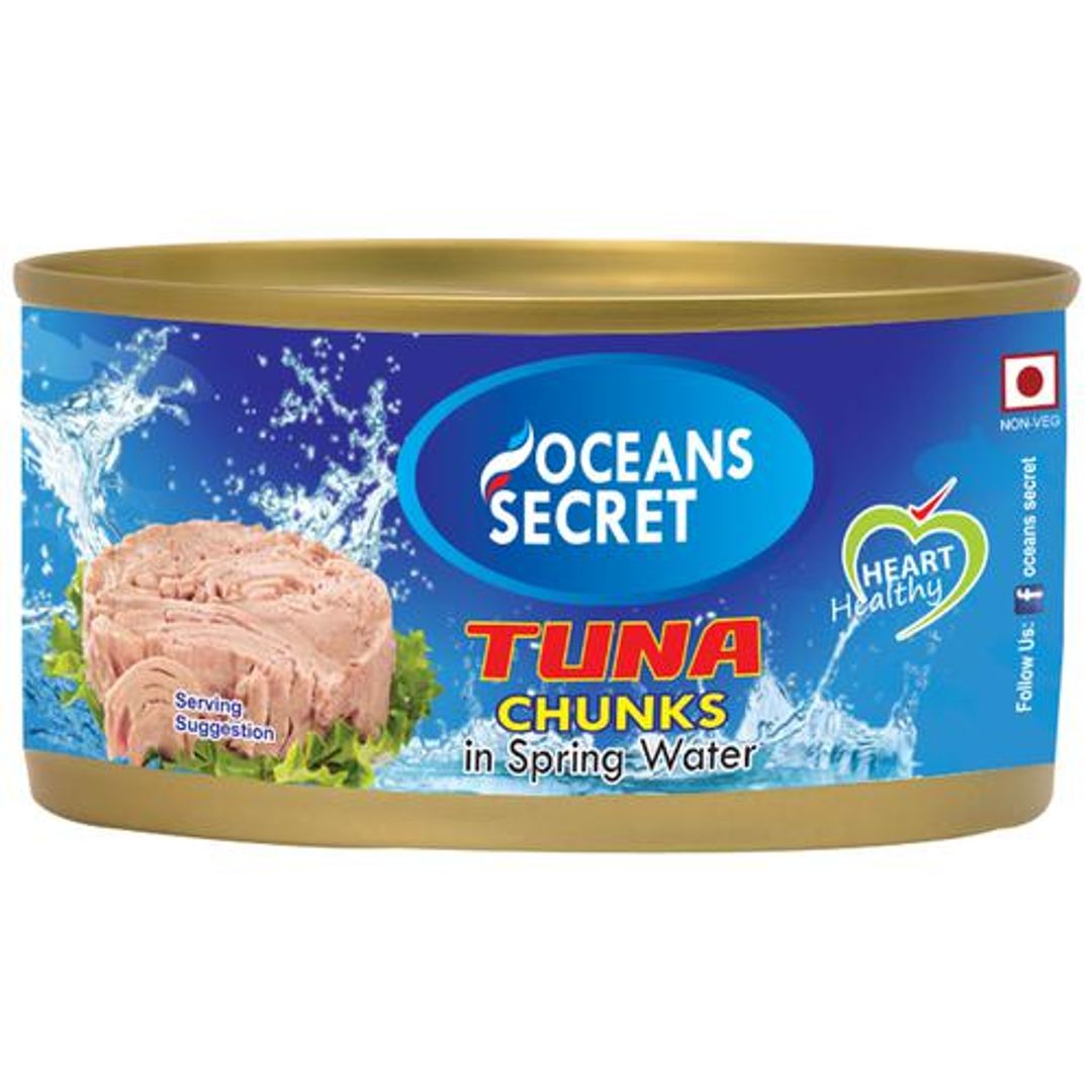 Ocean Secret Tuna Chunks  - Natural Spring Water, 180 g 
