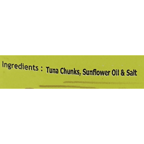Ocean Secret Tuna Chunks in - Sunflower Oil, 180 g Tin No Artificial Preservatives