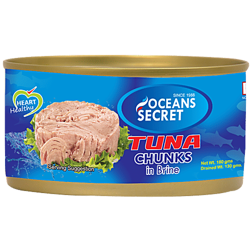Buy Ocean Secret Tuna Chunks In Brine Online at Best Price of Rs 140
