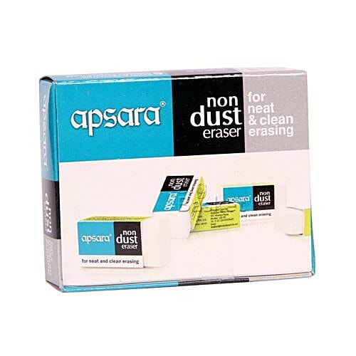 Buy Apsara Non Dust Eraser Big Online at Best Price of Rs null