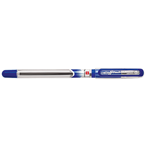 BIC Cello Pinpoint Ballpoint Pens - Blue, 10 pcs  