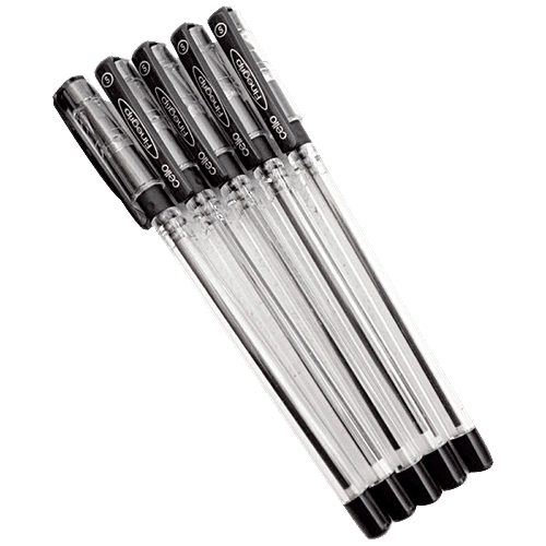 Buy Cello Fingergrip Ball Pen Black 5 Pcs Online At Best Price of Rs 35 bigbasket
