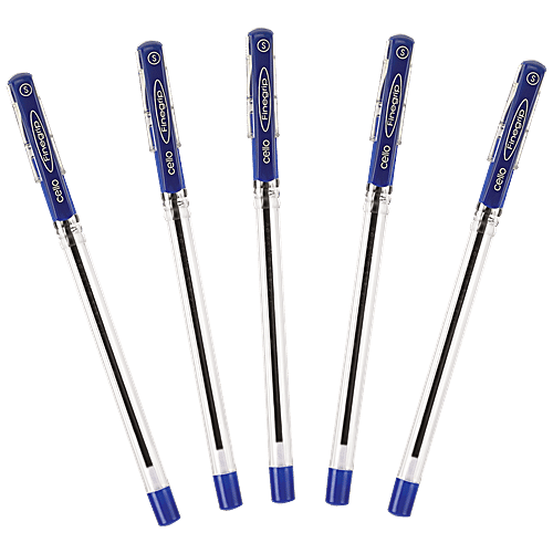 BIC Cello Finegrip Ballpen Set - Blue, 5 pcs  