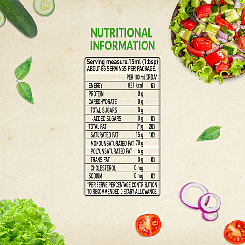 Figaro Extra Virgin Olive Oil, 1 L PET Bottle Natural And Cold Extracted, For Salad, Paratha, Marinade