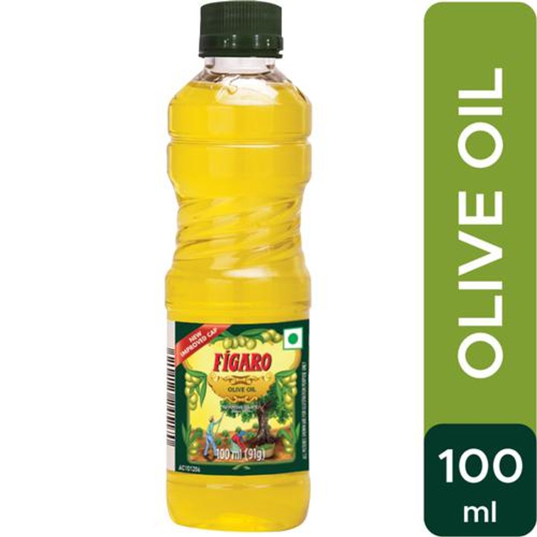 Figaro Figaro Olive Oil- Pure Olive Oil- Ideal for Indian Dishes- Imported from Spain- 100ml Bottle, 100 ml Bottle