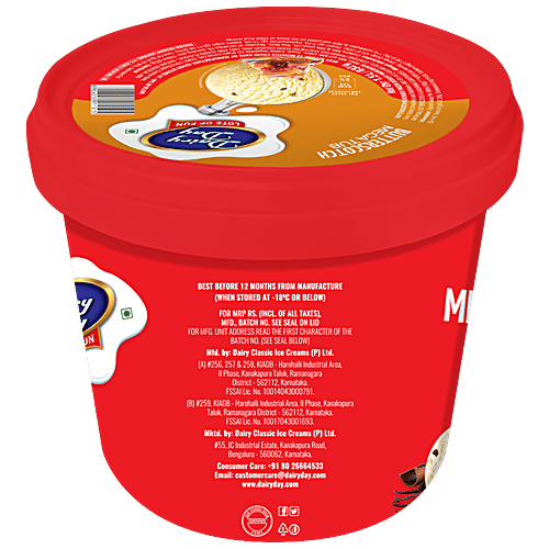 Dairy day Butterscotch Frozen Dessert, 1.5 L  