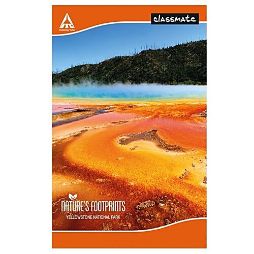 Classmate Long Notebook - 160 Pages, 33 cm x 21 cm, Single Line, 1 pc  Mighty Avengers
 Nature's Footprints
