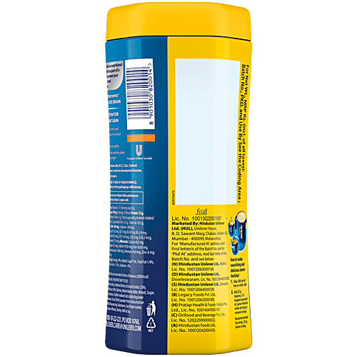 Junior Horlicks Nutrition Drink Mix 2 to 6 Years, 500 g Jar With DHA Nutrients For Growth, For Immunity, Nutrients For Brain Development