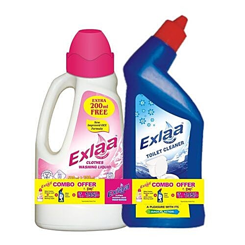 Buy Exlaa Clothes Washing Liquid Machine Wash Pack Toilet