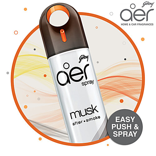 Buy Godrej Aer Home Air Freshener Spray Musk After Smoke 240 Ml Online