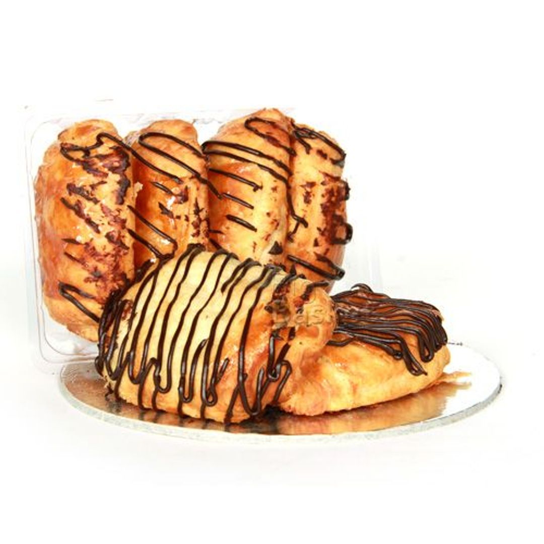 Bagels And Bakes Croissants - Chocolate, 120 g Pack of 4