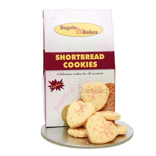 Bagels And Bakes Cookies - Short Bread (Eggless), 150 g  