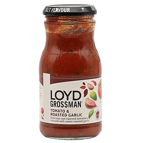 Buy Loyd Grossman Pasta Sauce Roasted Garlic 350 Gm Online At Best