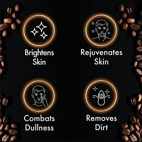 Ponds Men Energy Bright Facewash - With Coffee Bean Extract, Anti Dullness, 100 g  