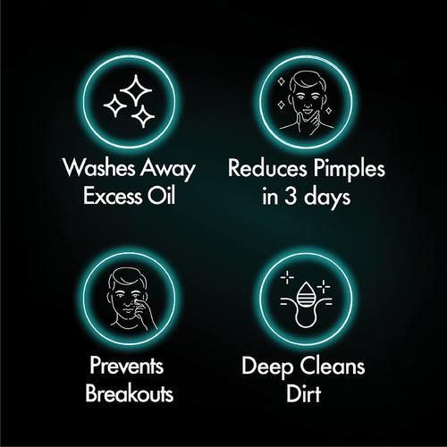 Ponds Men Pimple Clear Facewash - Thymo-T Essence, Controls Excess Oil, 50 g  