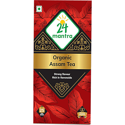 24 Mantra Assam Tea, 100 g Carton 