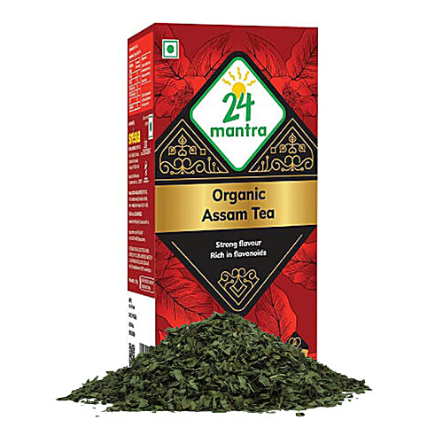 24 Mantra Assam Tea, 100 g Carton 