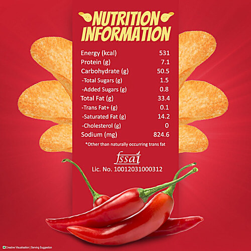 Bingo! Potato Chips - Original Style, Chilli Sprinkled, 21 g  