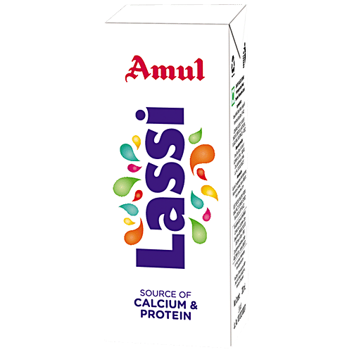 Amul Rose Lassi, 200 ml Tetra Pak 