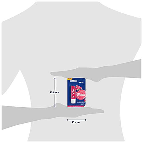 Nivea Caring Lip Balm, 4.8 g Watermelon Shine