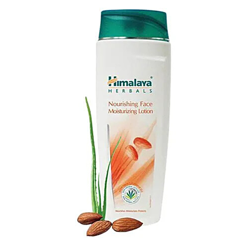 Himalaya Nourishing Face Moisturizing Lotion - Almond Oil & Aloe Vera, 100% Herbal Actives, 100 ml 100% Herbal Actives