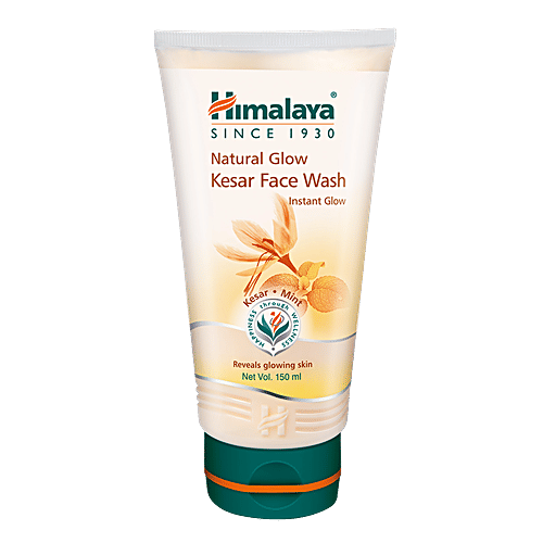 Himalaya Natural Glow Kesar Face Wash, 150 ml  