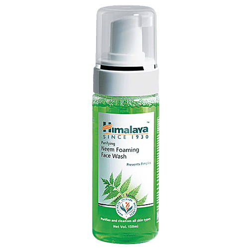 Himalaya Purifying Neem Foaming Face Wash, 150 ml  