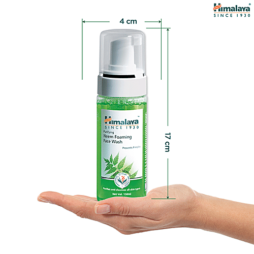 Himalaya Purifying Neem Foaming Face Wash, 150 ml  
