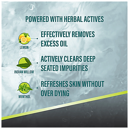 Himalaya Men Intense Oil Clear Lemon Face Wash, 50 ml  