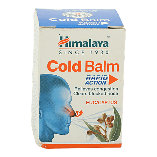 Himalaya Wellness Cold Balm, 10 g Carton Relieves Congestion