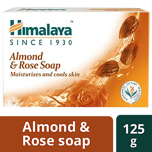 Himalaya Almond & Rose Soap, 125 g  
