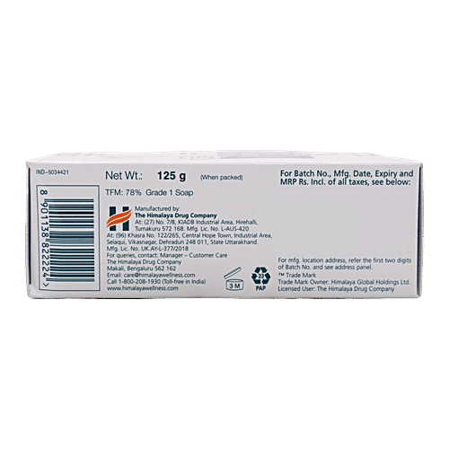 Himalaya Baby Baby Soap - Extra Moisturizing, 125 g Carton Free from Parabens, Animal Fats & Synthetic Colours