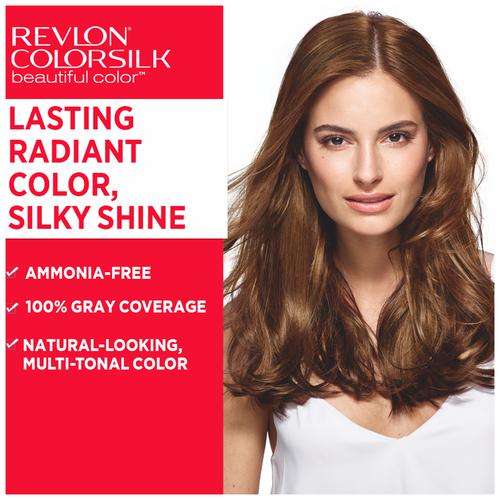 Buy Revlon Color Silk Kit 2n Brown Black No Gray Colorant Cream Developer After Color Conditioner Online At Best Price Bigbasket