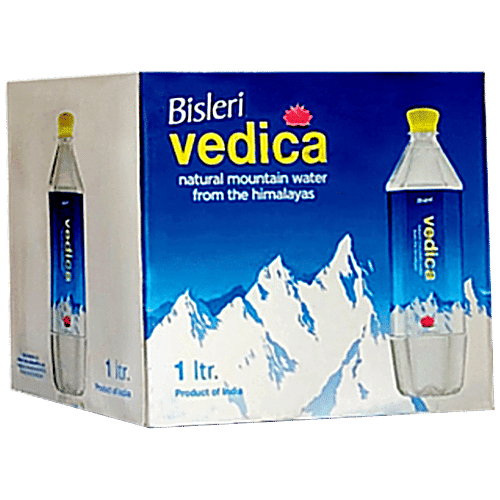 Bisleri Vedica Natural Mountain Water, 1 L Bottle