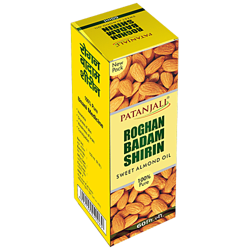 Patanjali Roghan Badam Shirin, 60 ml  