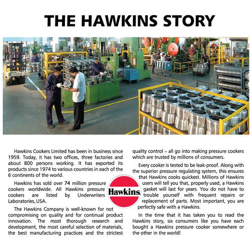 Hawkins Contura Aluminium Pressure Inner Lid Pressure Cooker - Bakelite Handle, Silver, HC15, 1.5 l  Saves More Fuel