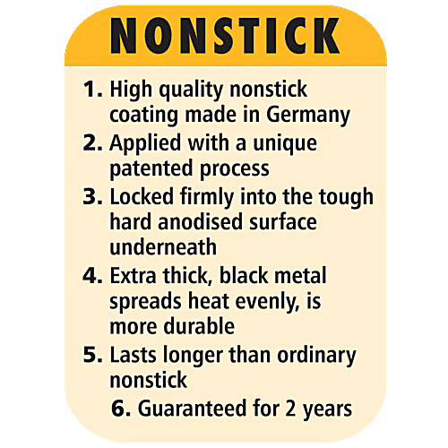 Hawkins Futura Hard Anodised Frying Pan - Induction Base, 26 cm, 3.25 mm, IAF26, 1.5 l  PFOA Free