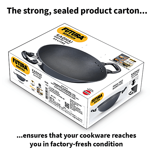 Buy Hawkins Futura Deep Fry Pan Non Stick 25 Ltr Online At Best Price