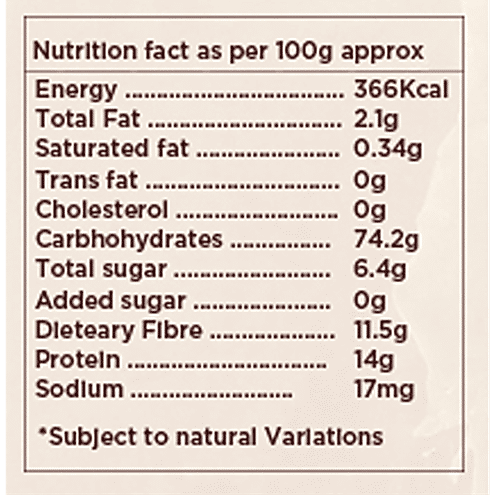 Phalada Pure & Sure Organic - Wheat Flour, 1 kg Pouch 