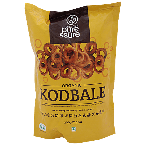 Phalada Pure & Sure Organic -  Kodbale, 200 g Pouch 