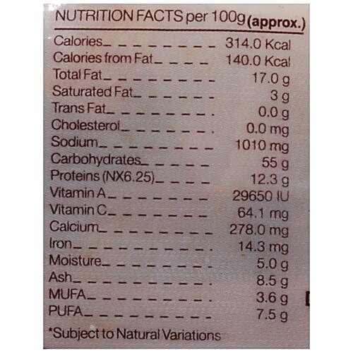 Phalada Pure & Sure Organic - Chilli Powder/Menasina Pudi, 100 g Pouch 