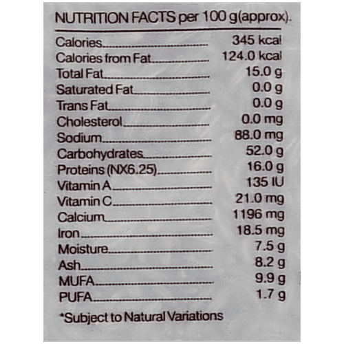 Phalada Pure & Sure Organic -  Fennel Seeds, 100 g Pouch 