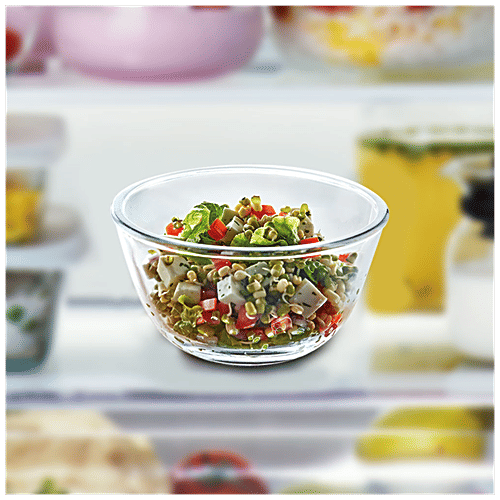 Borosil Borosilicate Select Glass Mixing Bowl - Oven & Microwave Safe, 1.3 L  