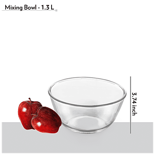 Buy Borosil Borosilicate Select Glass Mixing Bowl Oven & Microwave